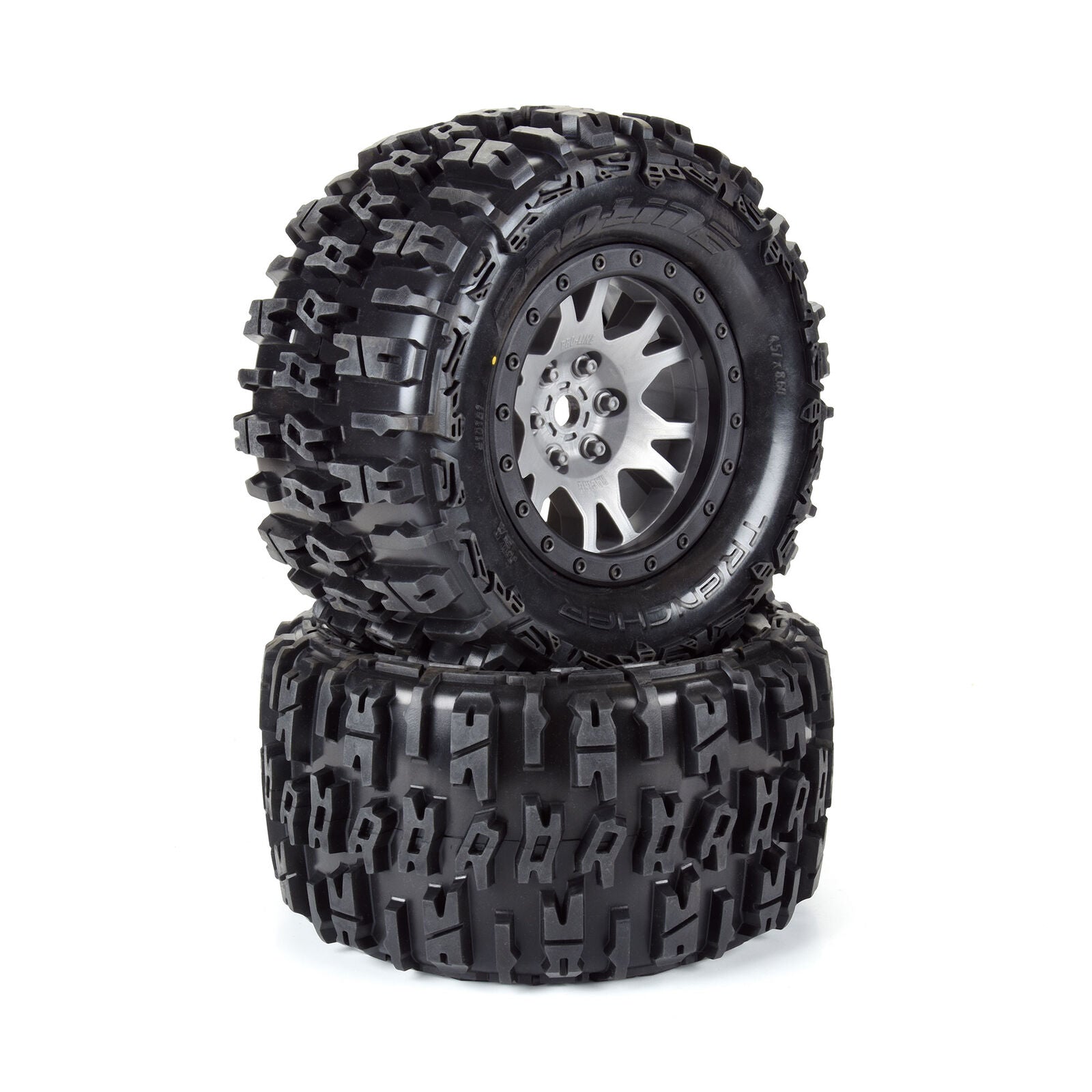 Neumáticos Dumont para arena/nieve 1/6 F/R 5,7" Neumáticos MTD 24 mm Black Raid (2)